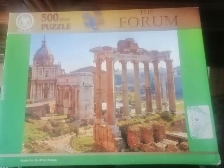 Ancient Rome Edition 500 piece Jigsaw puzzle of The Forum