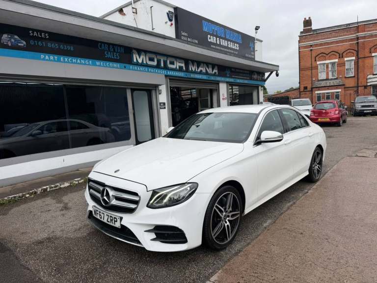 2017 Mercedes-Benz E Class E220d AMG Line 4dr 9G-Tronic SALOON Diesel Automatic