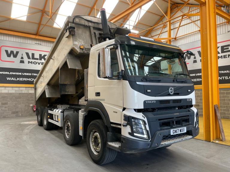 VOLVO FMX 420 *EURO 6* 8X4 ALUMINIUM INSULATED TIPPER – 2017 – GN17 WXV