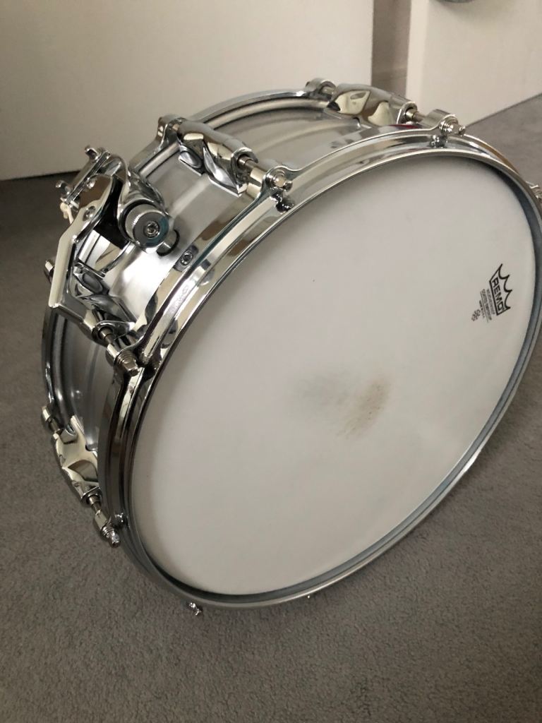 Yamaha recoding custom aluminium snare drum 5.5 inch