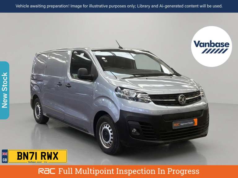 2022 Vauxhall Vivaro Electric 3100 75kWh Dynamic Panel Van 5dr Electric Auto L1 H1 (136 ps) Panel...