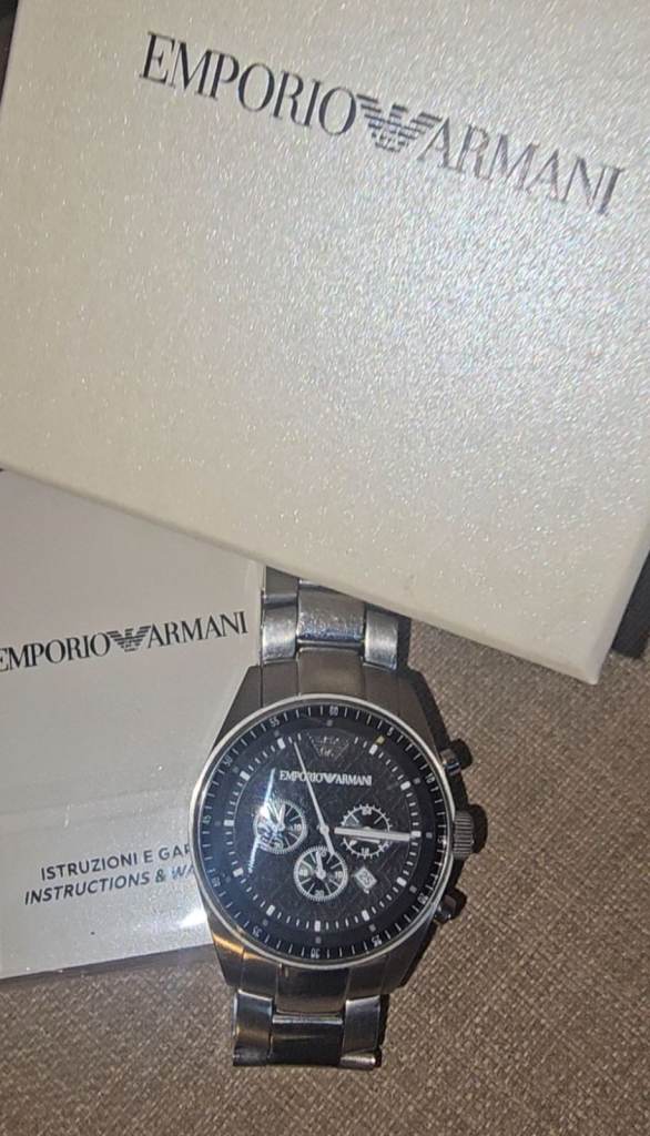 image for Armani mens watch 