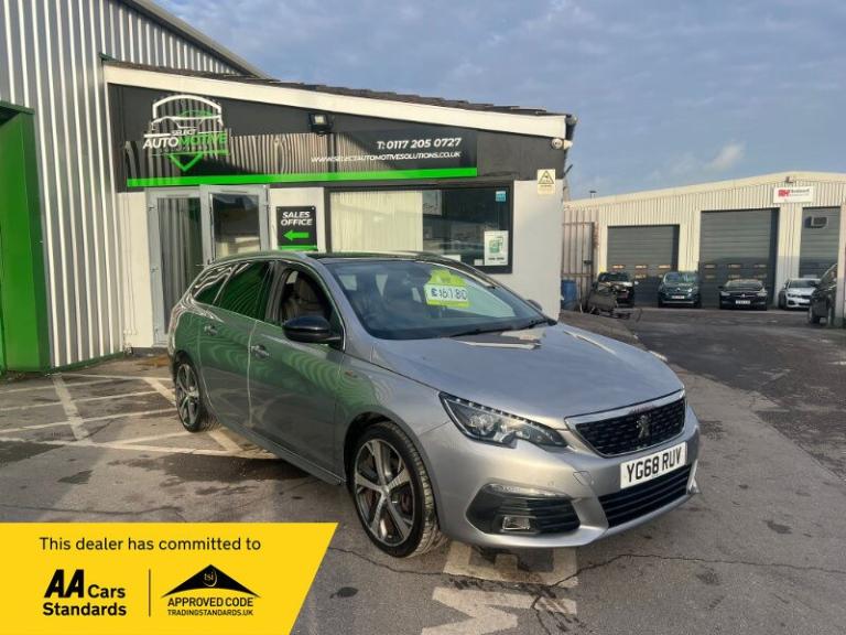 2018 Peugeot 308 SW 1.2 PureTech GT Line Estate 5dr Petrol Manual Euro 6 (s/s)