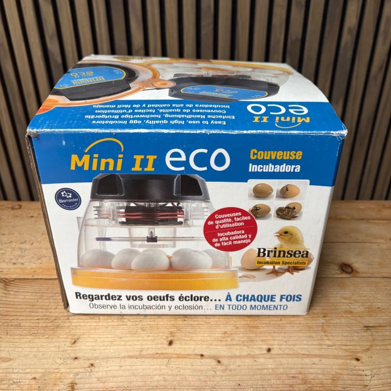 Brinsea Mini II Eco Egg Incubator Plus Semi Auto Turning Device