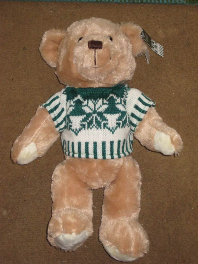Brand New 37 cm Christmas Teddy Bear Soft Toy for £4.00 
