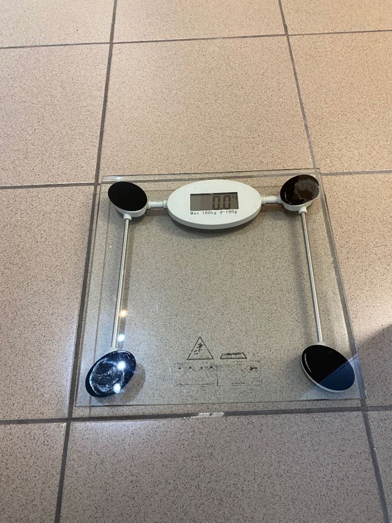 Glass Digital Bathroom Weight Scale