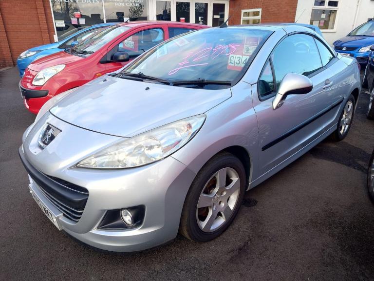 2012 Peugeot 207 CC 1.6 VTi Active Euro 5 2dr CONVERTIBLE Petrol Manual