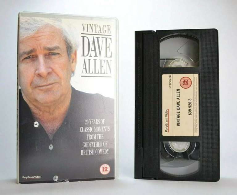 Dave Allen Vintage VHS Video