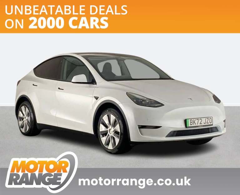 2022 Tesla Model Y Long Range AWD 5dr Auto MPV ELECTRIC Automatic