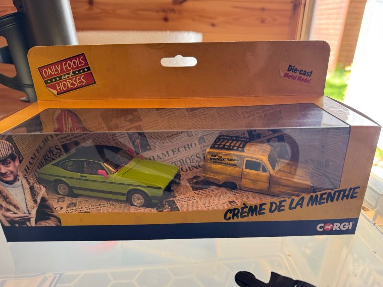 Only Fools and Horses Van Corgi Capri Reliant Regal Trotter Del Boy Double Set