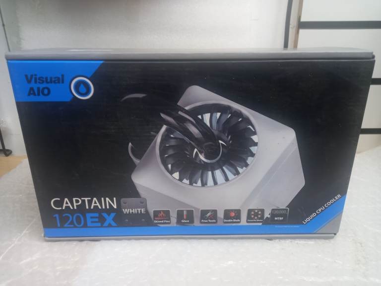 Deepcool Captain 120 EX White Liquid CPU Cooler - Brand New