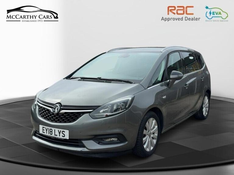 2018 Vauxhall Zafira Tourer i Turbo Tech Line Nav MPV Petrol Manual