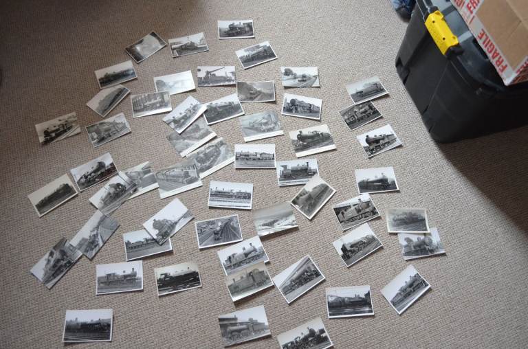 BARGAIN JOB LOT vintage Postcard of Train/Engine (Real Photographs Co Ltd ) LOT 2