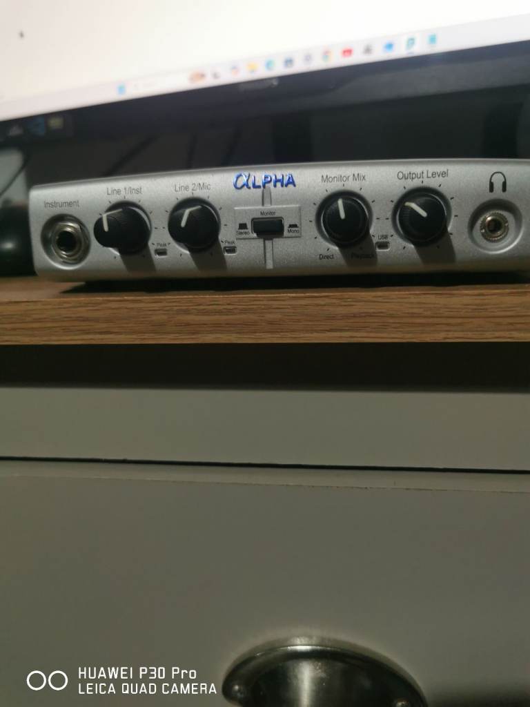 Lexicon Alpha Digital Recording Studio Audio Interface USB
