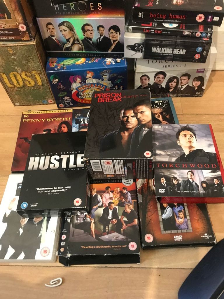 ots of boxsets complete collections £25 for the lot