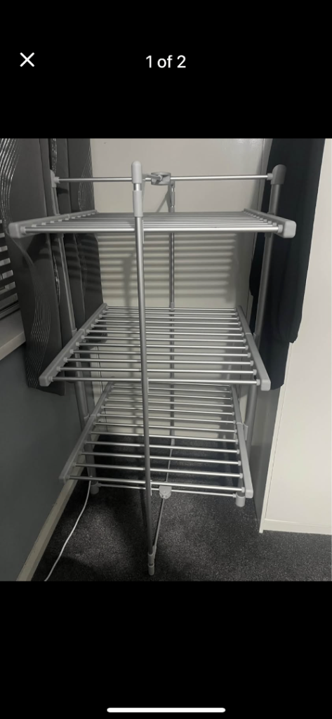 Heated 3 tier airer 