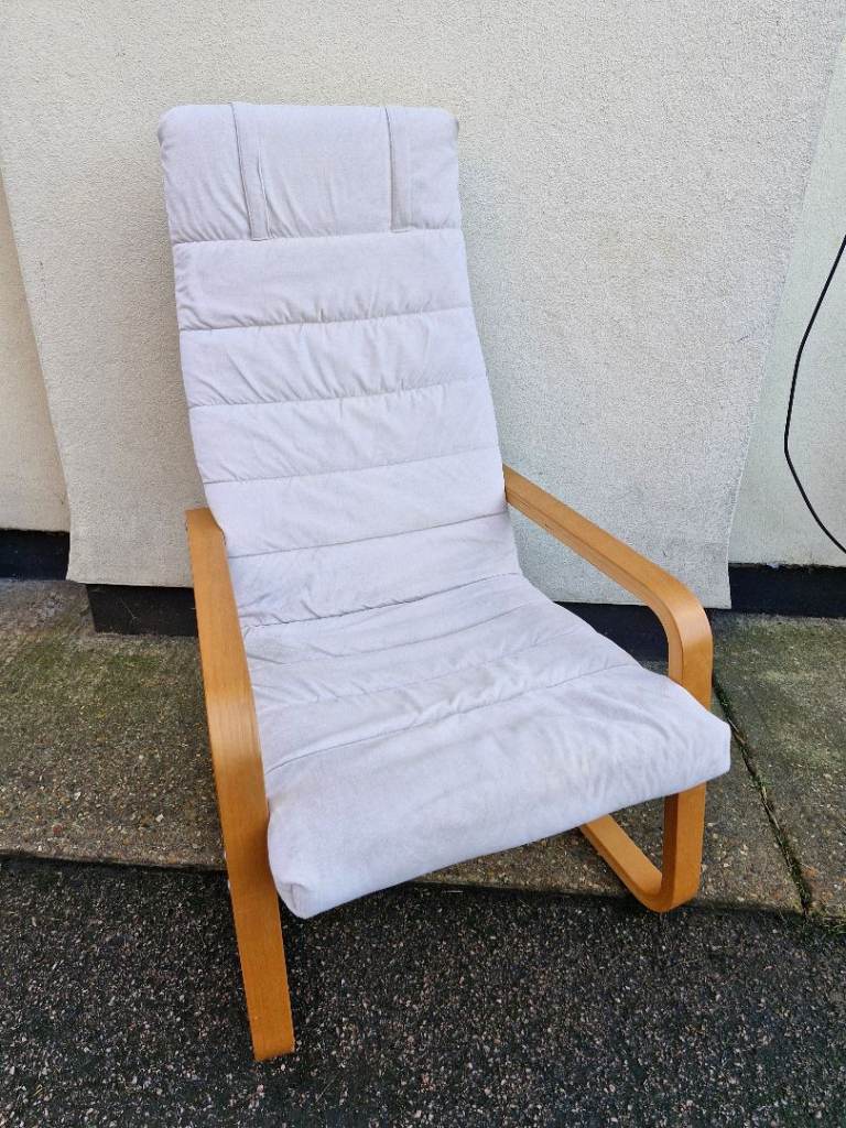 Ikea Poang Chair in Off White