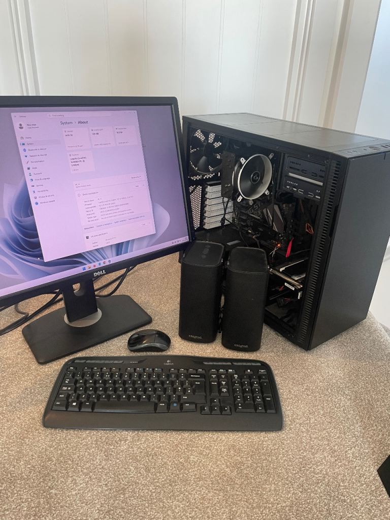High Spec Desktop PC Setup | Bundle Options | i5-8600 | 16GB RAM | 2TB SSD + 3TB HDD