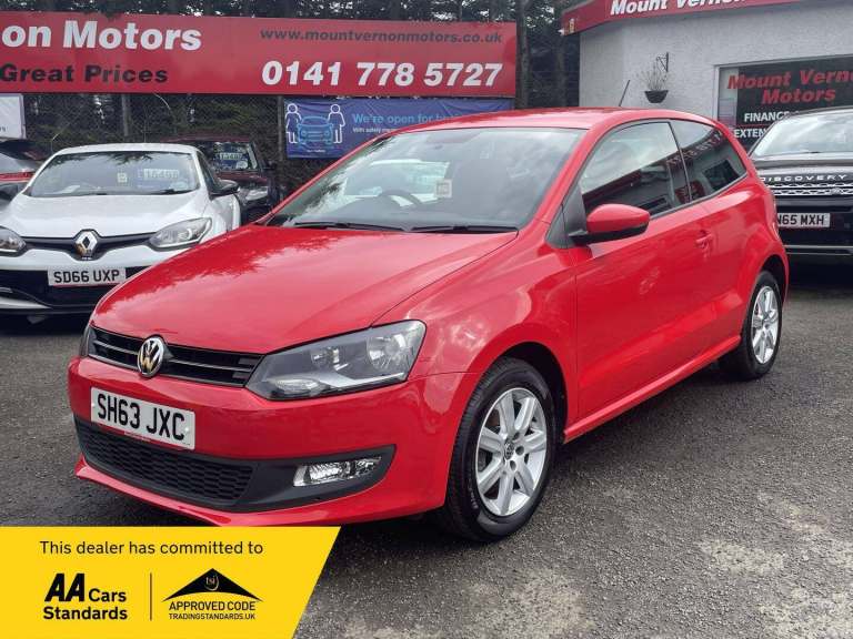 2013 Volkswagen Polo 1.2 Match Edition Euro 5 3dr HATCHBACK Petrol Manual
