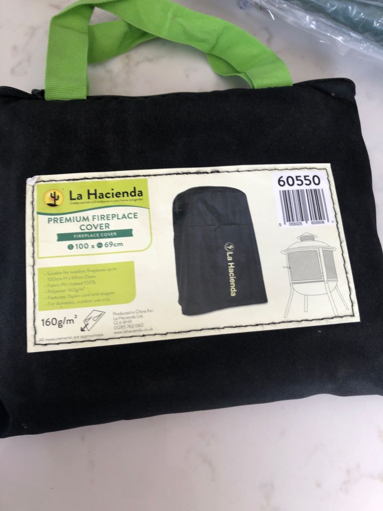 Brand New Outdoor Fireplace Cover