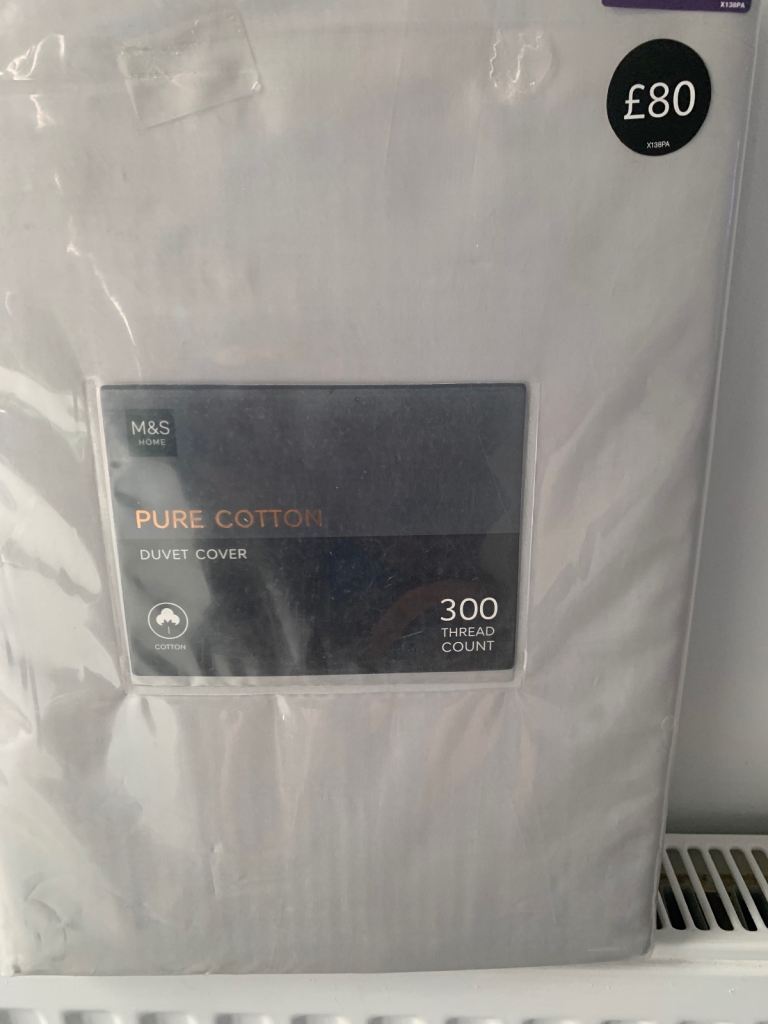 M&S super king duvet cover
