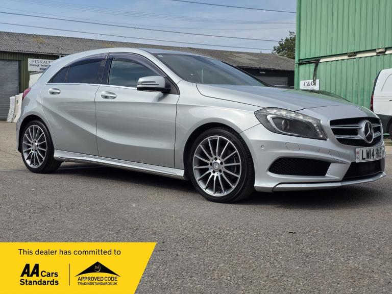 2014 Mercedes-Benz A180 AMG LINE PETROL AUTO Warrented Mileage  ULEZ/LEZ Hatchback Petrol Manual
