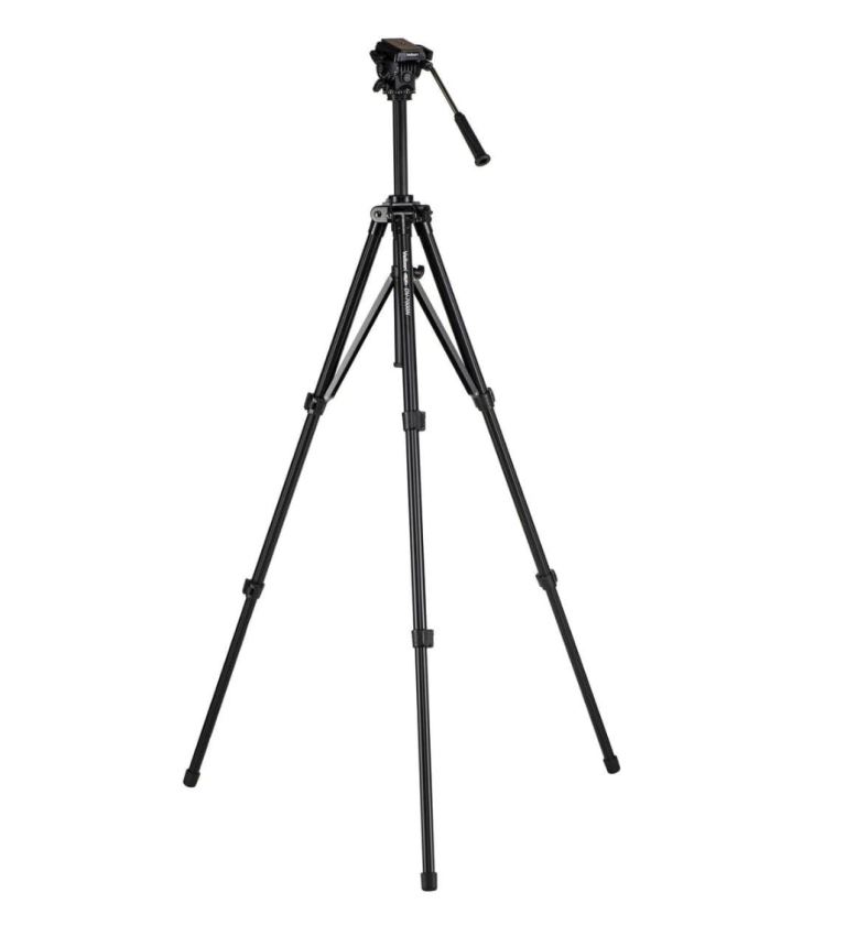 Velbon DV-7000 Video Black Aluminum Tripod