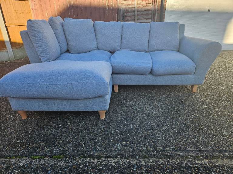 HABITAT Grey L Shape Corner Sofa ***DELIVERY AVAILABLE***