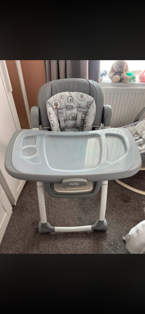 Joie High Chair - Grey, excellent Condition