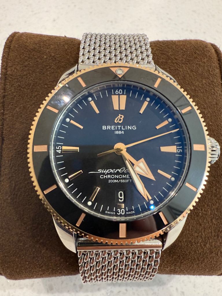 Breitling Superoceon Heritage watch .