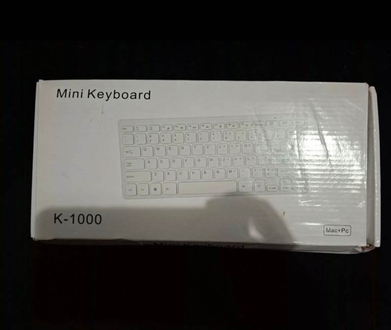 Mini Keyboard K-1000 – New, white
