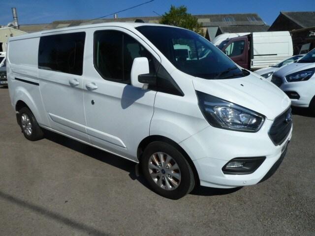 2022 Ford Transit Custom 2.0 EcoBlue 130ps Low Roof D/Cab Limited Van PANEL VAN Diesel Manual