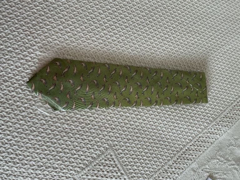 Man’s tie (fish, anglers design)