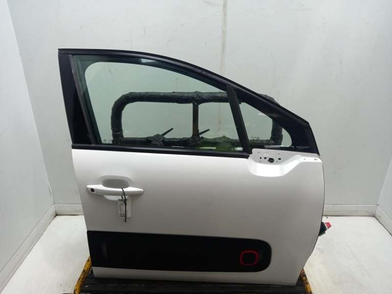 Citroen C3 Right Front Door O/S 2016-2022 Ewp - Banquise White Paint 5 Door Hatc