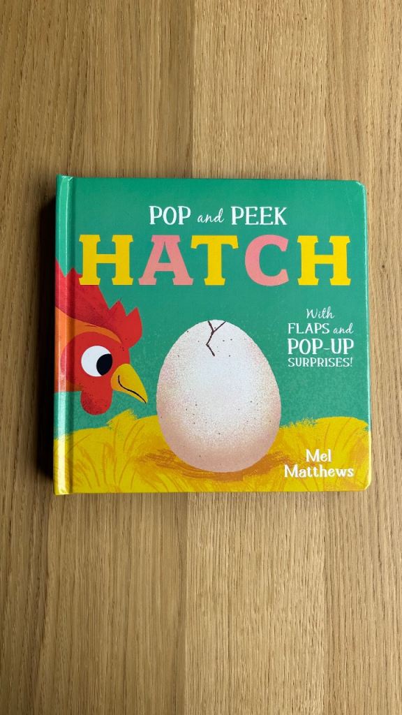 Pop and Peek Hatch Book with Flaps and Pop-Up Surprises