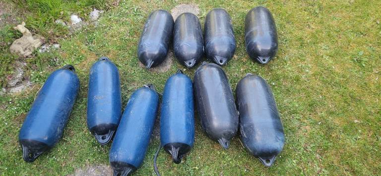 Boat fenders - total of 10