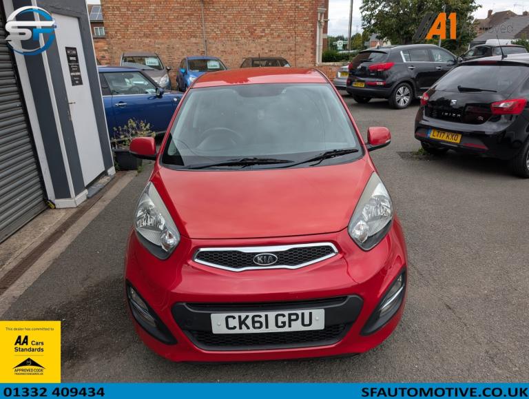 2011 Kia Picanto 1.25 2 EcoDynamics 5dr HATCHBACK Petrol Manual