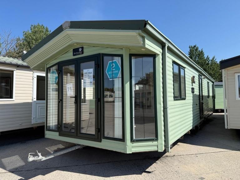 2 Bed 38x12ft Static Caravan - DG, CH, Ensuite - Offsite for Self Build / Farms