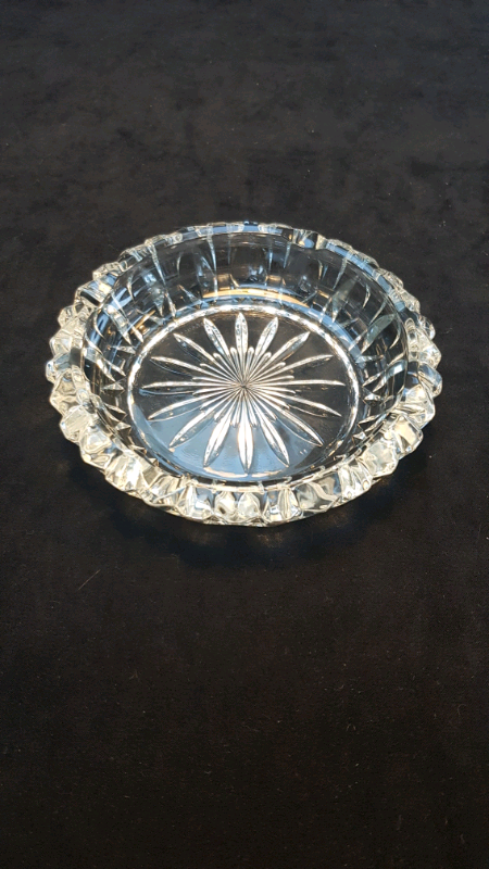 Glass dish.