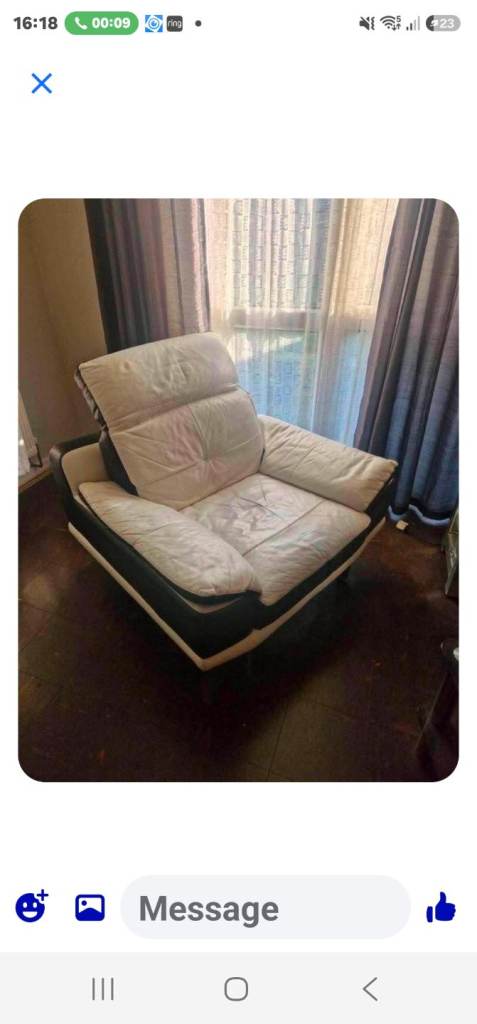 TWO ARMCHAIRS