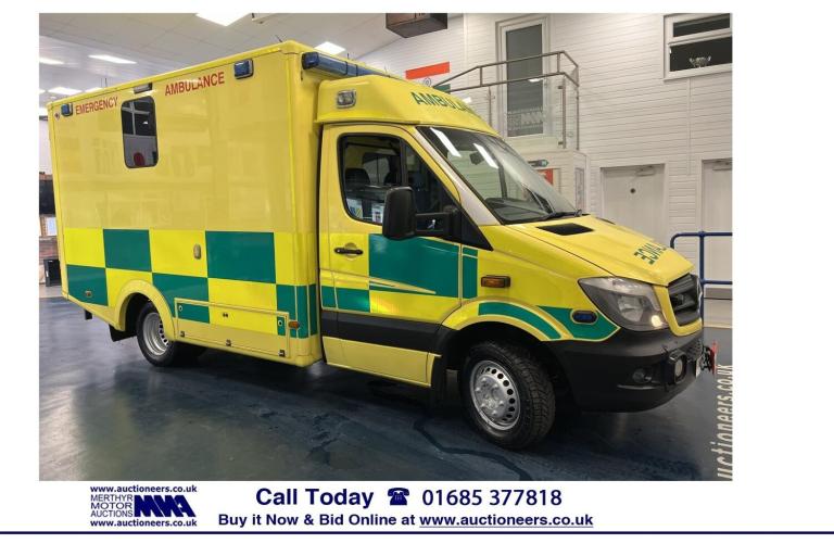 2016 Mercedes-Benz Sprinter 3.0CDI 190PS AUTO 5TON AMBULANCE / CAMPER. --------------------------...