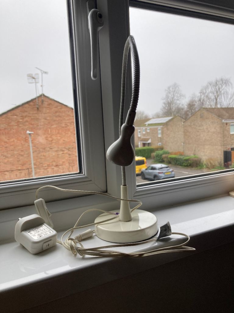 Fully working ikea desk lamp
