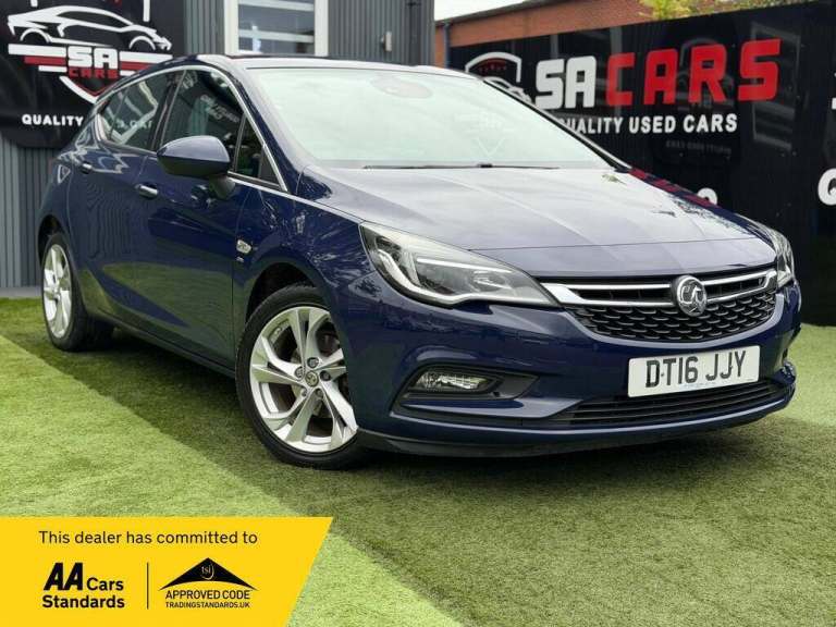 2016 Vauxhall Astra 1.4i Turbo SRi Euro 6 5dr HATCHBACK Petrol Manual