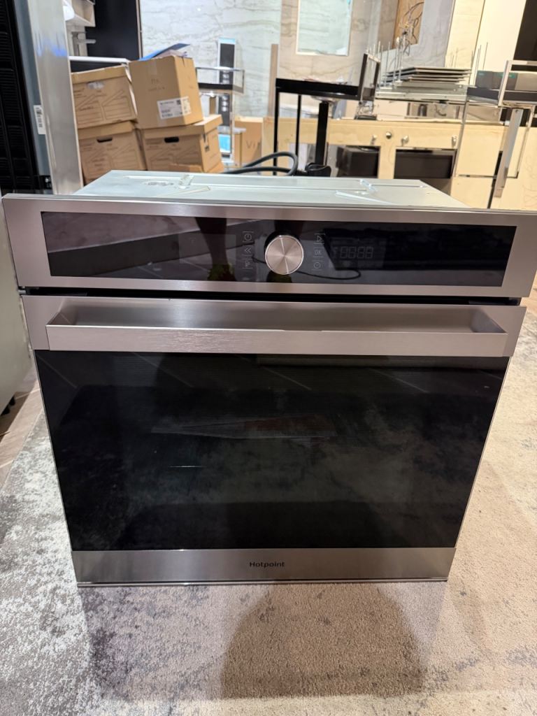 Hotpoint 38 60 C.N Electric Oven - Stainless Steel, As Good As New