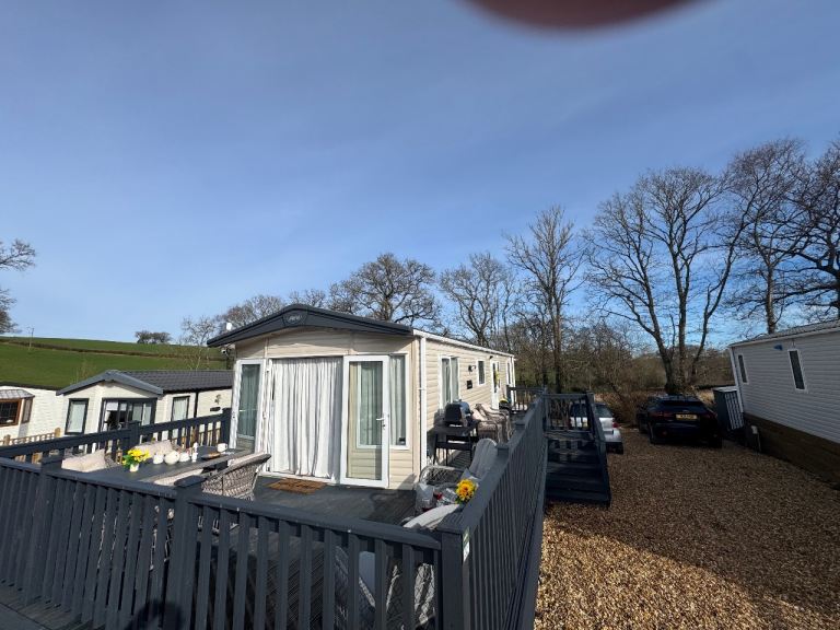 Luxury 2 Bed, 2 bath Static Caravan - 6-Month Let (Near Exeter)
