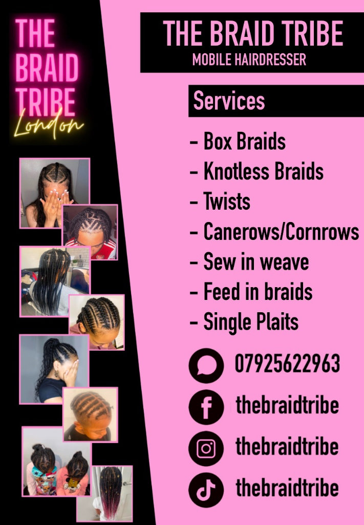 BRAIDS- Mobile Hairdresser 