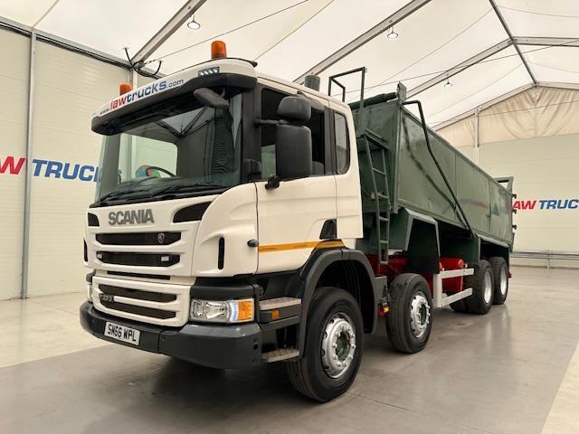 Scania P370 8x4 Day Cab Tipper Manual