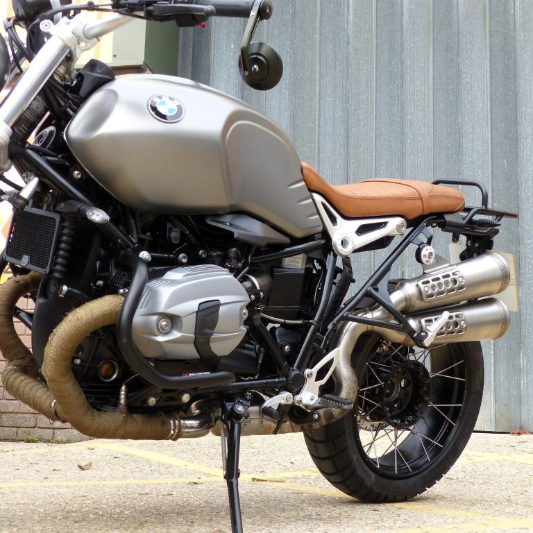 2017 BMW R NINE T SCRAMBLER X, CHERISHED LOW MILEAGE FSH MOTORCYCLE.
