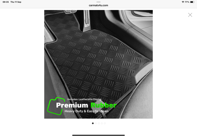 Lexus car mats