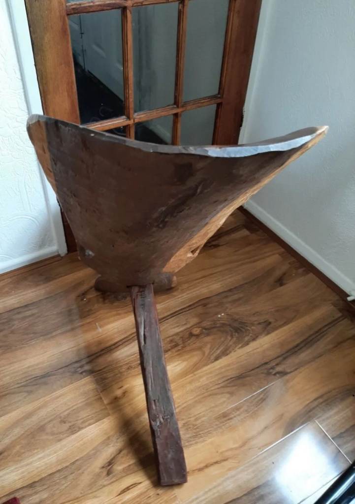 Vintage Traditional Wooden Hand Carved African Tribal chair